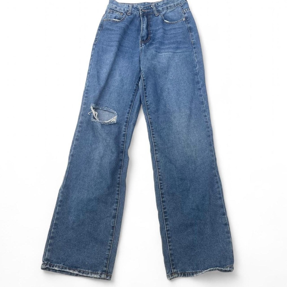 SHEIN jeans wide leg xs